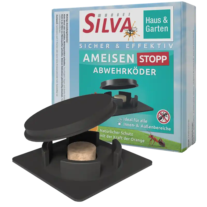 Silva Ameisenstopp Abwehrköder 4 Stück Neu