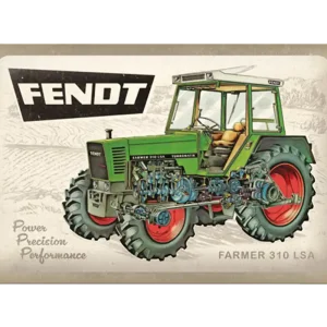 Blechschild Fendt 310 Aktuell