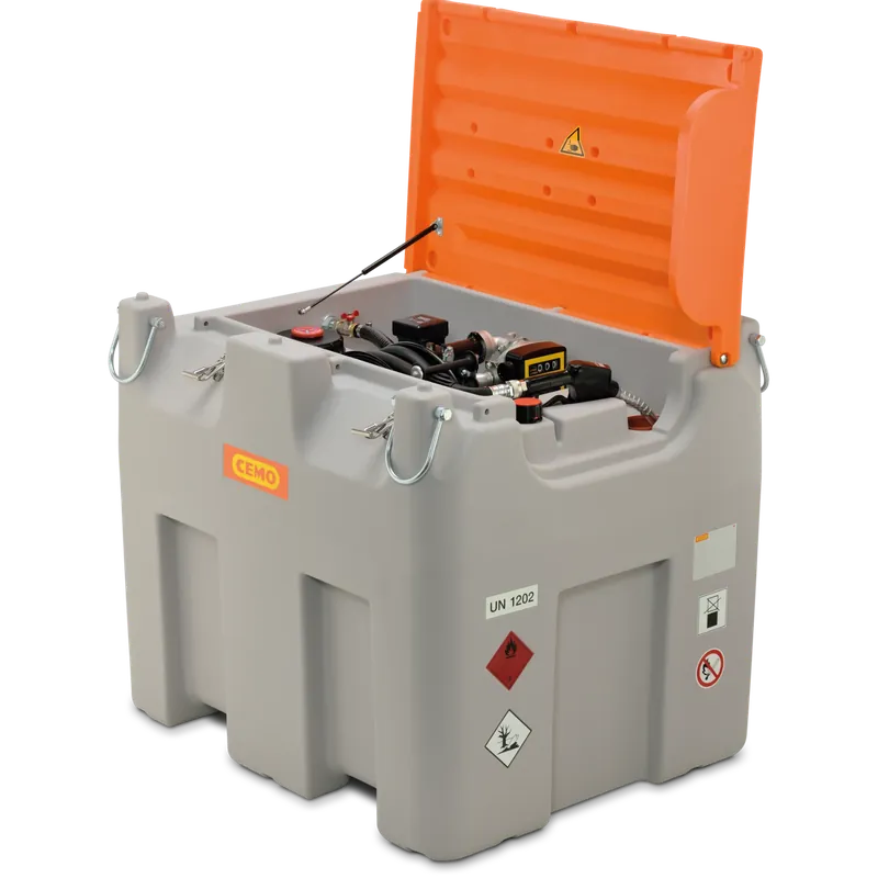 Letzte Chance Cemo Dieseltank Mobil 980L Premium 72l/ 230Volt Pumpe