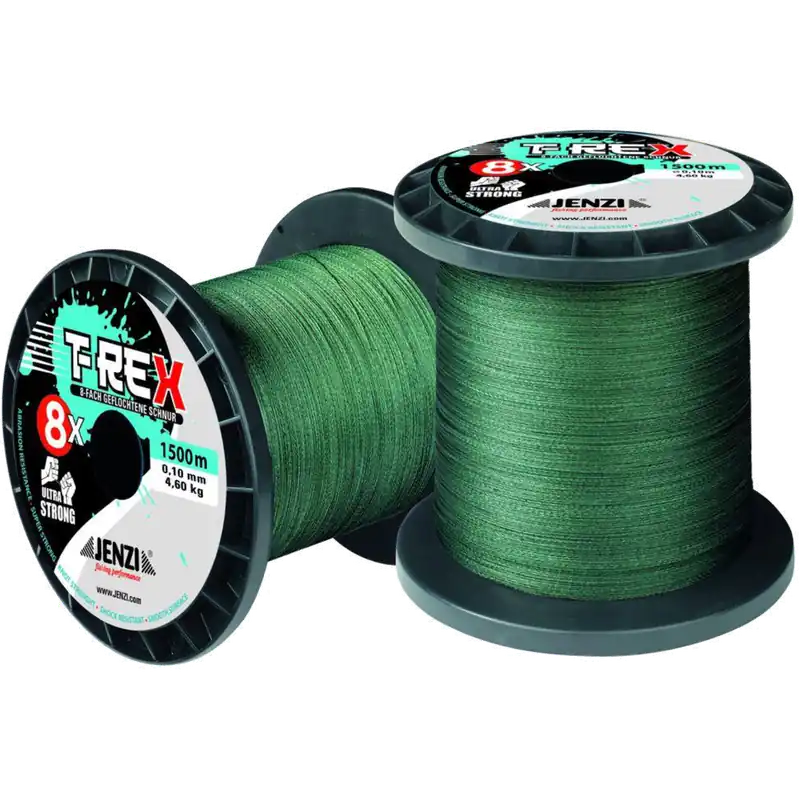 Begrenztes Angebot Jenzi T-REX Braid 1500 m/Rolle 0,10 mm