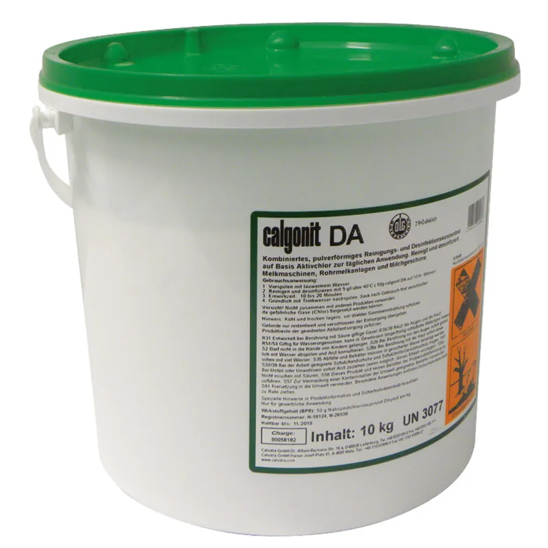 Rabatt Melkmaschinen-Reiniger CALGONIT DA Pulverform * 10 kg