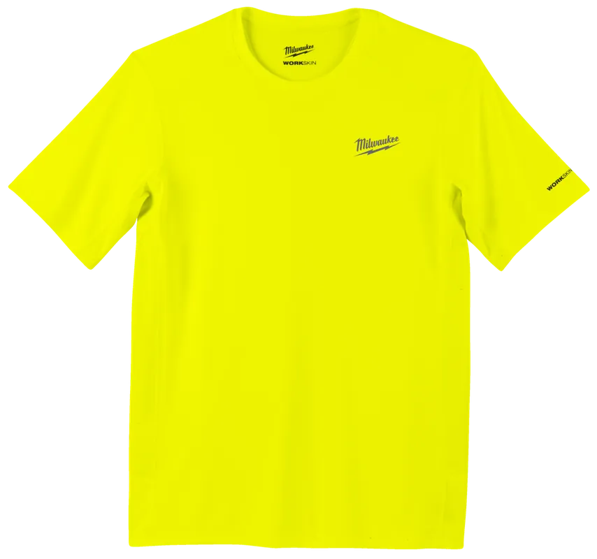 Letzte Chance Milwaukee Funktions-T-Shirt Workskin Gelb L