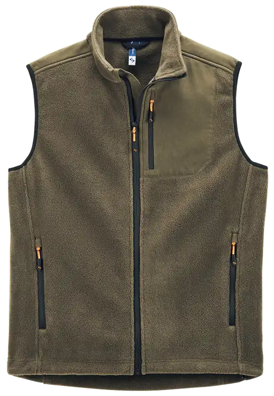 Preisreduziert SCHEIBLER WORK WEAR Fleeceweste Wellerbach oliv 3XL