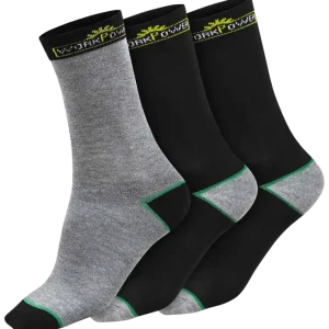 Socken Workpower 3-er Pack schwarz/grau Highlight