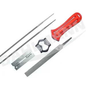Sonderaktion HUSQVARNA X-CUT Schärfset Feilenset S93G 4,0 mm für 3/8" Hobby Sägeketten