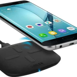 Neu Puro Induktionsladegerät Wireless Charger für alle Qi-fähige Geräte, 2A, Schwarz
