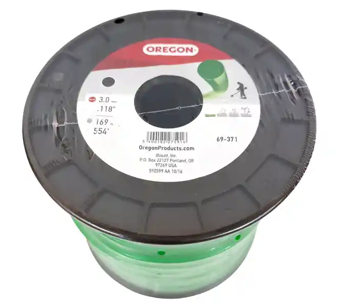 Billig Mähfaden Nylonfaden OREGON Green 3,0 mm 169 Meter Rolle