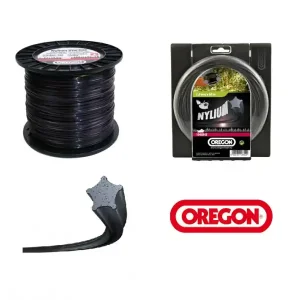 Highlight OREGON Nylium Sternfaden Mähfaden Trimmerfaden 2,7 mm