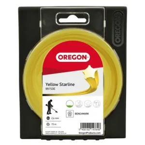 Mähfaden Nylonfaden OREGON Yellow 1,7 mm 15 Meter Preis Gesenkt