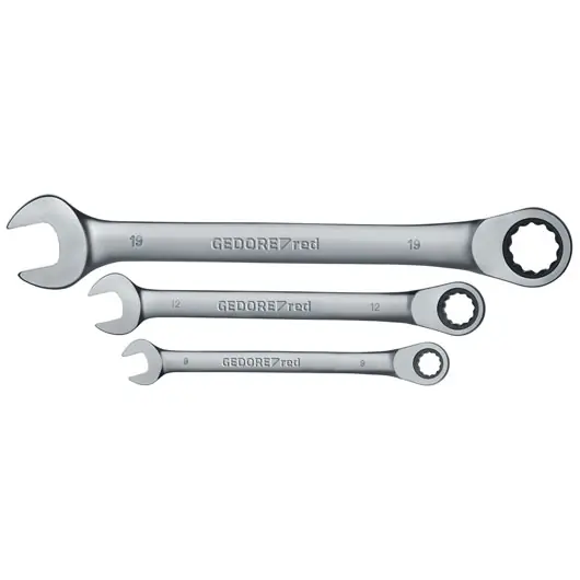 Kracherpreis GEDORE Ringratschenmaulschlüssel-Satz 5 tlg. 8-19 mm