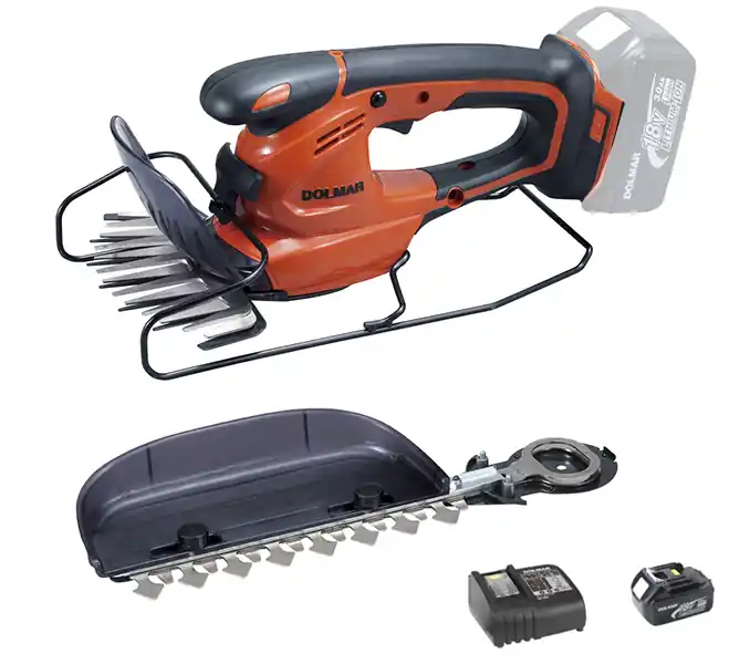 Nur Heute DOLMAR Akku Gras und Heckenschere AY1821LGH 18 Volt + Akku 3,0 Ah + Ladegerät