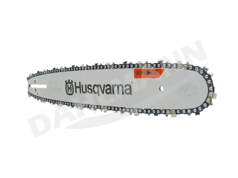 Markenware HUSQVARNA X-Force Schwert 45 cm + 2 Sägeketten für HUSQVARNA 346 XP