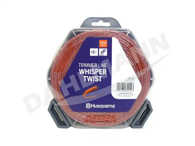 Bestseller HUSQVARNA Whisper-Twist Mähfaden Trimmerfaden 2,7 mm 60 Meter