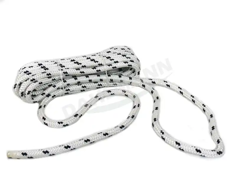 Mega-Angebot 2x Festmacher Festmacherleine Tauwerk 12 mm x 10 Meter mit gespleißtem Auge Weiß