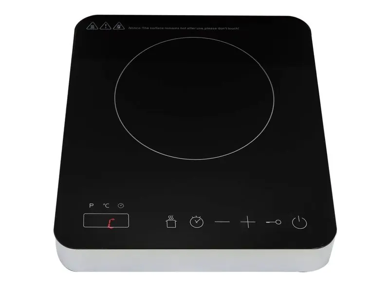 Saisonangebot DESKI Induktionskochfeld 2000W Touchdisplay Digitalanzeige 22x22cm Kochfeld