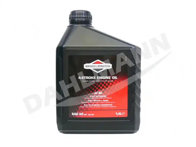 Zertifiziert Briggs & Stratton Motorenöl SAE30 1,4 Liter für ALPINA Rasentraktor BT 102 B