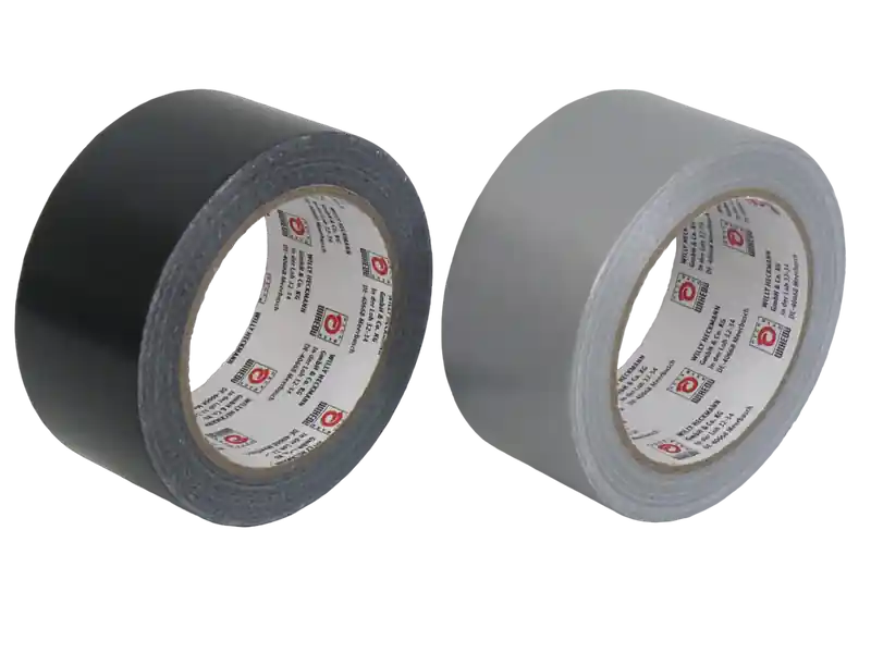 Gewebe-Klebeband Allwetter-Panzertape Gewebeband Silber/Schwarz Günstig
