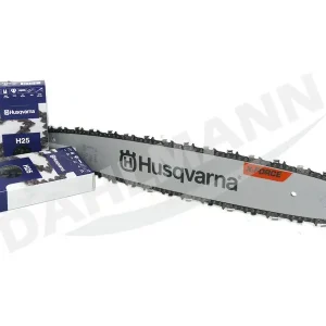 HUSQVARNA X-Force Schwert 325" 45 cm + 2 H25 Sägeketten für HUSQVARNA 455 560 XP Markenprodukt