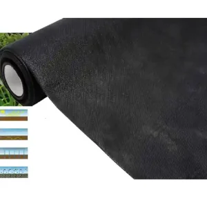 KYNAST Garden Unkrautflies 1x12 Meter Anti Unkraut Vlies Folie Unkrauttuch Sichere Zahlung