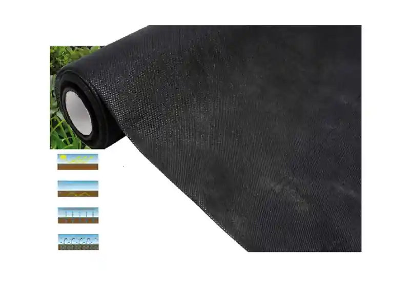 KYNAST Garden Unkrautflies 1x12 Meter Anti Unkraut Vlies Folie Unkrauttuch Sichere Zahlung