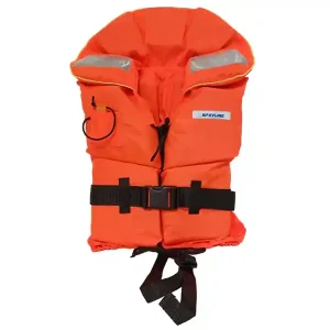 Navyline 00050 Rettungsweste 100 N Orange Gr. 0-15 kg Kragen Pfeife Reflexstreifen Schrittgurt Angebot