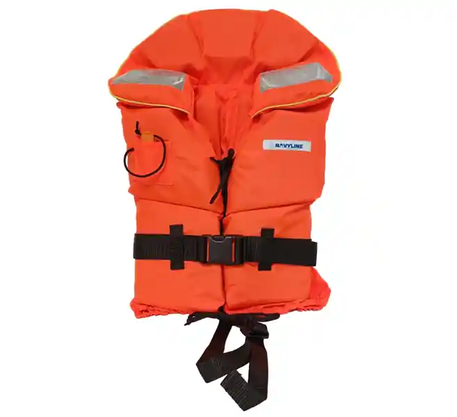Navyline 00050 Rettungsweste 100 N Orange Gr. 0-15 kg Kragen Pfeife Reflexstreifen Schrittgurt Angebot