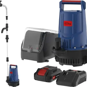 Günstig GÜDE Akku Regenfasspumpe Wasserpumpe Pumpe Regentonne RFP 18-201-23 18V 2000 l/h