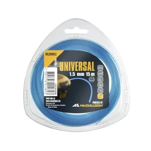 Finale Aktion McCULLOCH NL0002 Universal Line Blue Nylonfaden Rundfaden Mähfaden 1,5mm x 15m
