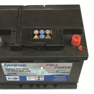 Must-Have Batterie 12V/56AH/480Aen DIN 55559
