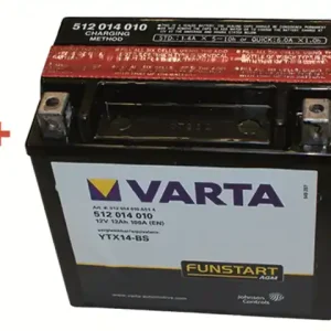 Motorradbatterie 51214 12V 12AH Letzte Chance