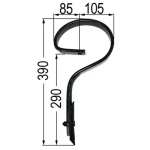 Gare-Eggenzinken 32 x 10 gerade mit Schare Saisonangebot