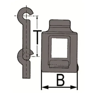 Schnäppchen Gliederkette Rübig Nr.55 Teilung=41,3mm
