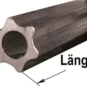Billig Innen-Sternprofil 51,0 mm, L = 1400 mm