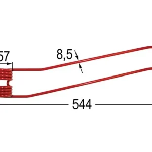 Nur Heute Kreiselschwaderzinke 490471 (rot)