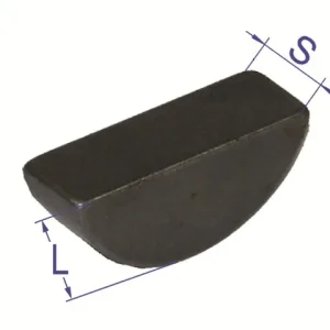 Neue Ware Halbmondkeil 6x9