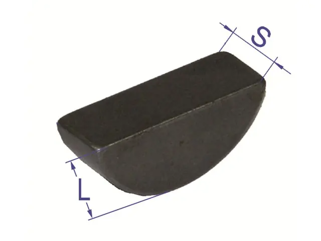 Neue Ware Halbmondkeil 6x9