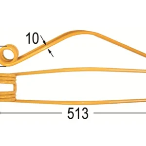 Super-Preis Kreiselschwaderzinke 600034 (gelb)