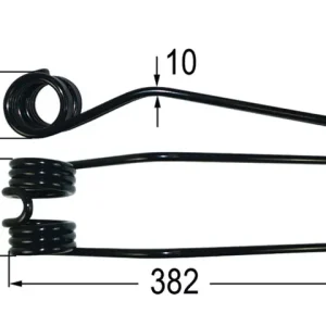 Sale Kreiselheuerzinke 06565574 (schwarz)