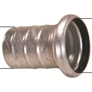 Becheranschluss 89 mm zu System Bauer Echt