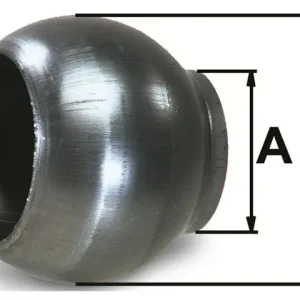 Kugel 159 mm schwarz System Bauer Billig