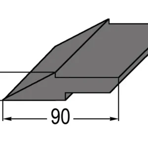 Schürfschiene 90 x 22 per cm Online Kaufen