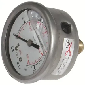 Manometer 0-250 bar 50mm 1/4AG Highlight