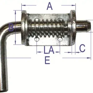 Verschluss 19mm 270mm Billig