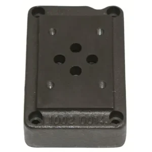 Einzel Anschlussplatte NG06 hinten 3/8" Bestpreis