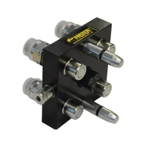 Schnellkuppler 506 mobil elektr.(3-polig) 4 x IG3/8" Finale Aktion