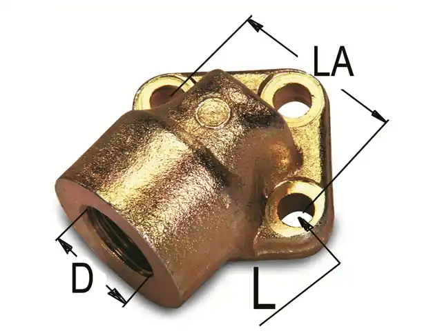 Knallerangebot Pumpen-Flansch 1/2"