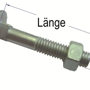 Sonderangebot Torbandschr. M10x110 25St mit Mutter