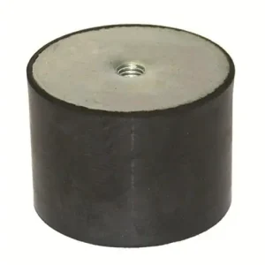 Silentblock H = 40, Ø = 50 mm Innengewinde M10 beidseitig Markenware