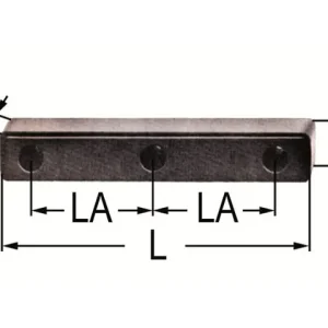Rammpuffer 4-Loch L=200 B=150 H=80mm Wochenendangebot