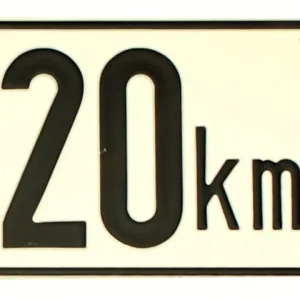 Sonderaktion 20 km Tafel